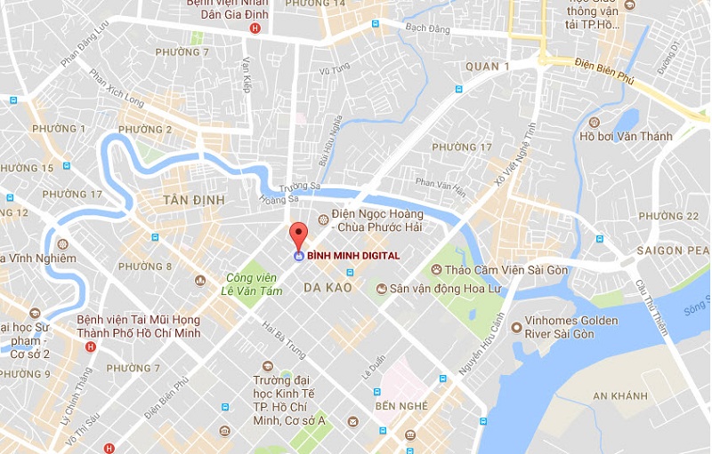 Trụ sở chính Binhminhdigital tại TP. Hồ Chí Minh