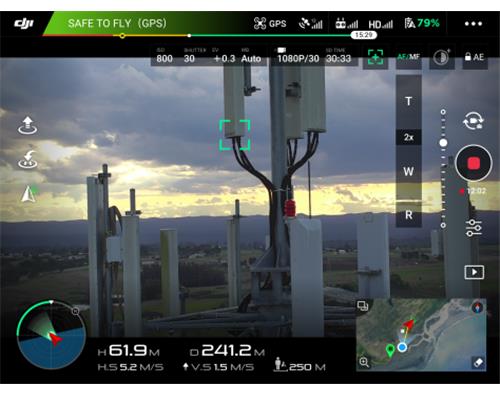 Máy ảnh cho drone của hãng DJI
