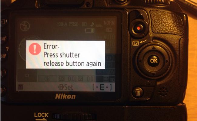 Những lỗi thường gặp trên máy ảnh Nikon và cách xử lý