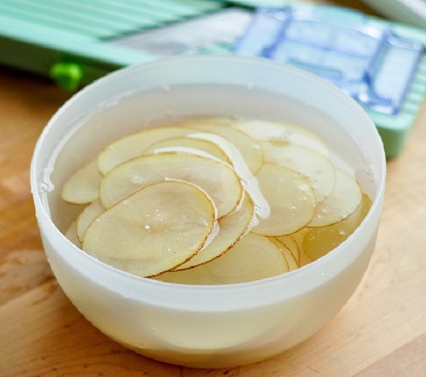 Cách làm khoai tây chiên gòn bằng lò vi sóng