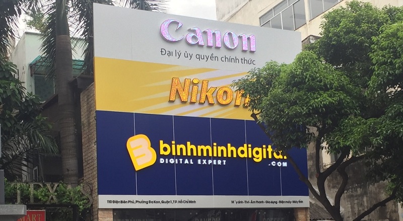 Thông báo khai trương trụ sở mới BINHMINHDIGTIAL tại 110 Điện Biên Phủ Q1 Tp.HCM