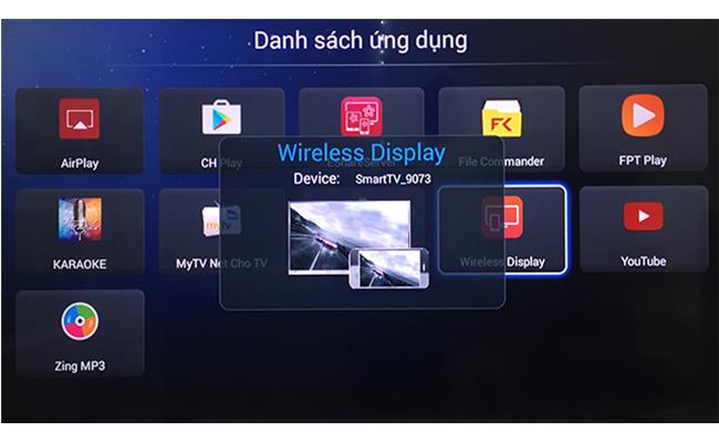 Hướng dẫn chiếu màn hình smartphone lên tivi Asanzo