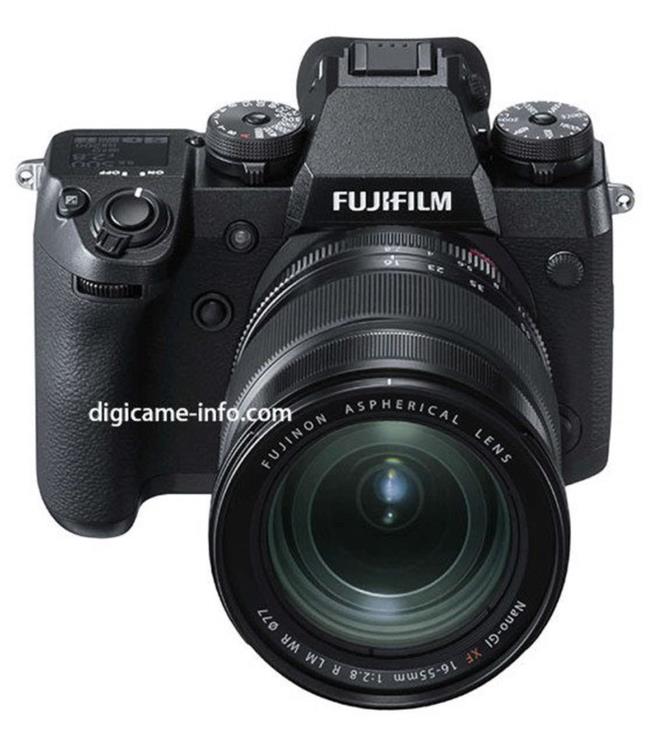 Những hình ảnh chính thức đầu tiên về máy ảnh Fujifilm X-H1