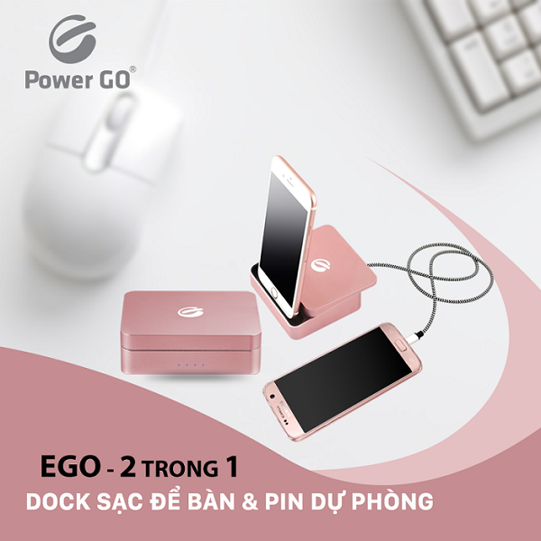 TẶNG NGAY PIN DỰ PHÒNG EGO TRỊ GIÁ 1 TRIỆU CHO ĐƠN HÀNG TRÊN 8TR NHÂN DỊP 8/3