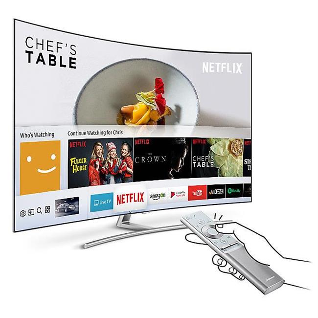 Tivi Samsung 55Q8C (Internet TV, Màn Cong, 4K HDR, 55 Inch)