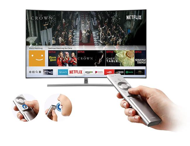 Tivi Samsung 55Q8C (Internet TV, Màn Cong, 4K HDR, 55 Inch)