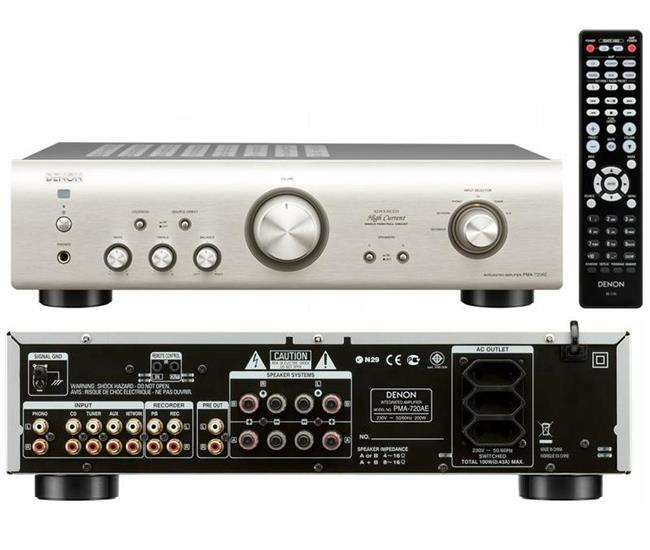 Ampli Denon PMA-720AE BK/SP