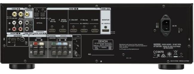 Ampli Denon AVR-X520BTBK
