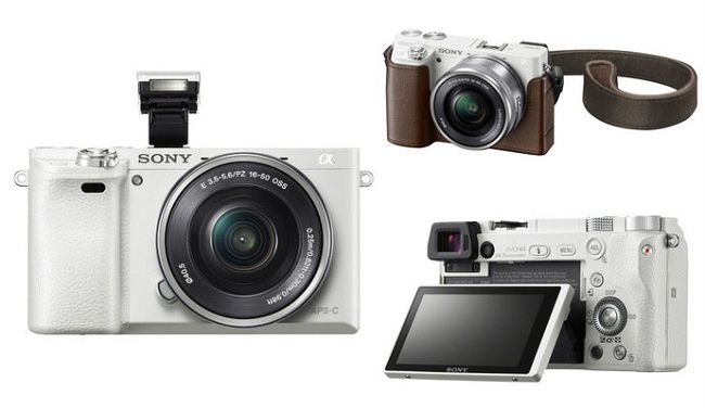 MÁY ẢNH SONY ALPHA A6000 (ILCE-6000L) KIT 16-50 F3.5-5.6 OSS (Trắng)