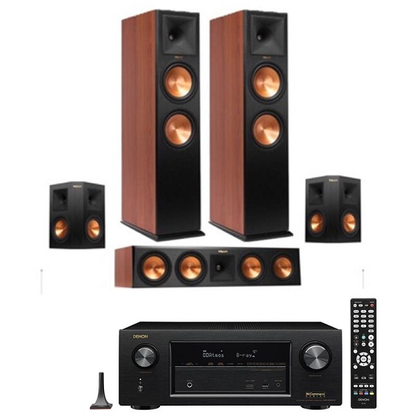 Bộ Dàn Âm Thanh Xem Phim (SERIES 12) (Loa Klipsch RP-250F + RP-240S + RP-440C + Amply Denon AVR-X2300W)