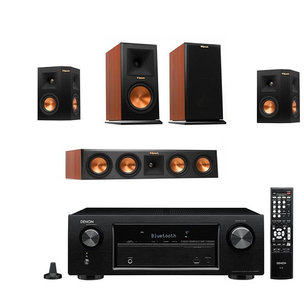 Bộ Dàn Âm Thanh Xem Phim (SERIES 15) (Loa Klipsch RP-160M + RP-240S + RP-440C + Amply Denon AVR-X520BT)