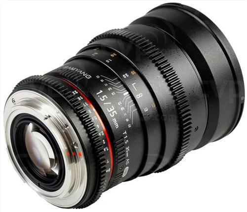 Ống Kính Samyang 35mm T1.5 VDSLR II