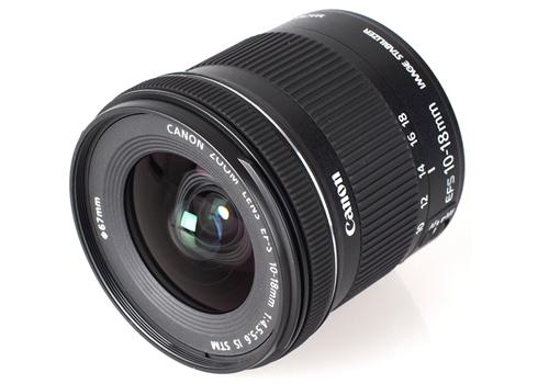 Ống kính Canon EF-S10-18mm F/4.5-5.6 IS STM (Hàng nhập khẩu)