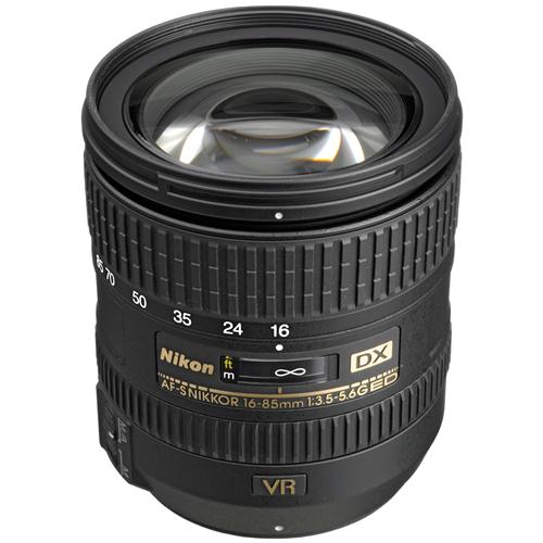Ống Kính Nikon AF-S DX Nikkor 16-85mm f/3.5-5.6G ED VR  (Hàng Nhập Khẩu)