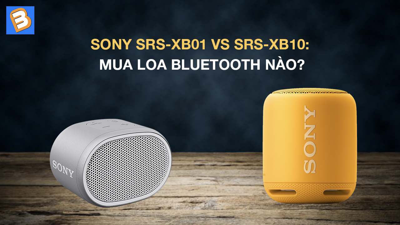 Sony SRS-XB01 vs Sony SRS-XB10: Lựa chọn nào tốt