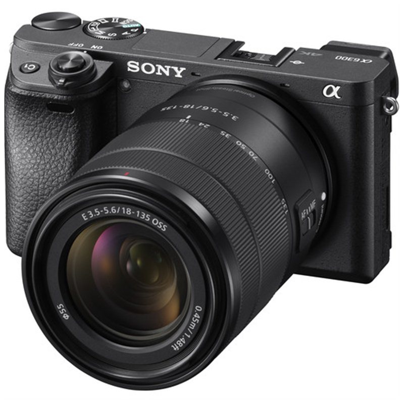 Sony Alpha 6300 Kit Mit Sel P1650 Objektiv Máy Ảnh Sony ALPHA A6300 (ILCE-6300M) KIT 18-135MM OSS chính hãng giá tốt