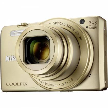 Nikon Coolpix S7000 (Vàng)-Máy ảnh du lịch, Mua trả góp giá rẻ, giao
